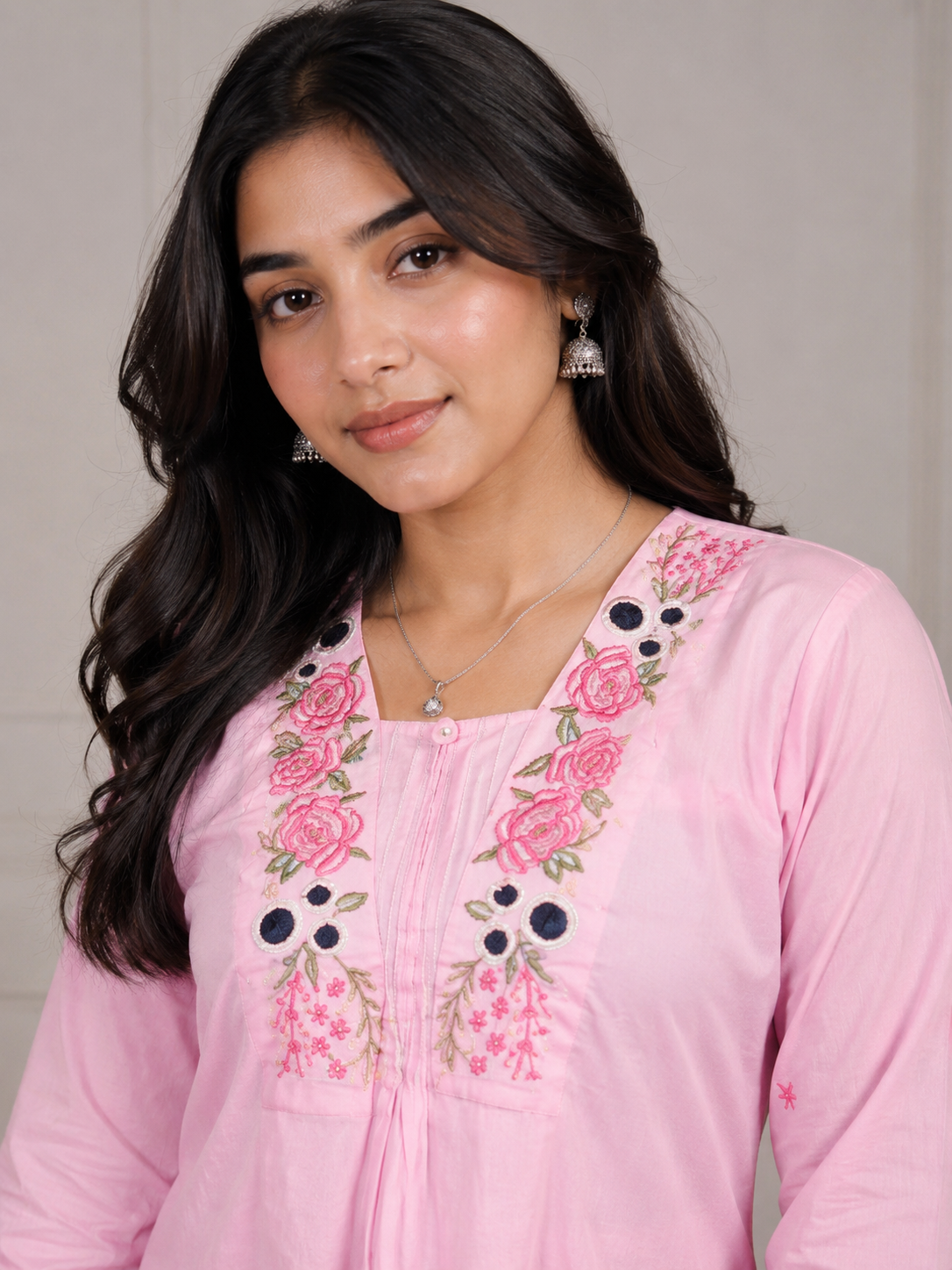 Nur Lavender Mirror Three Piece Suit