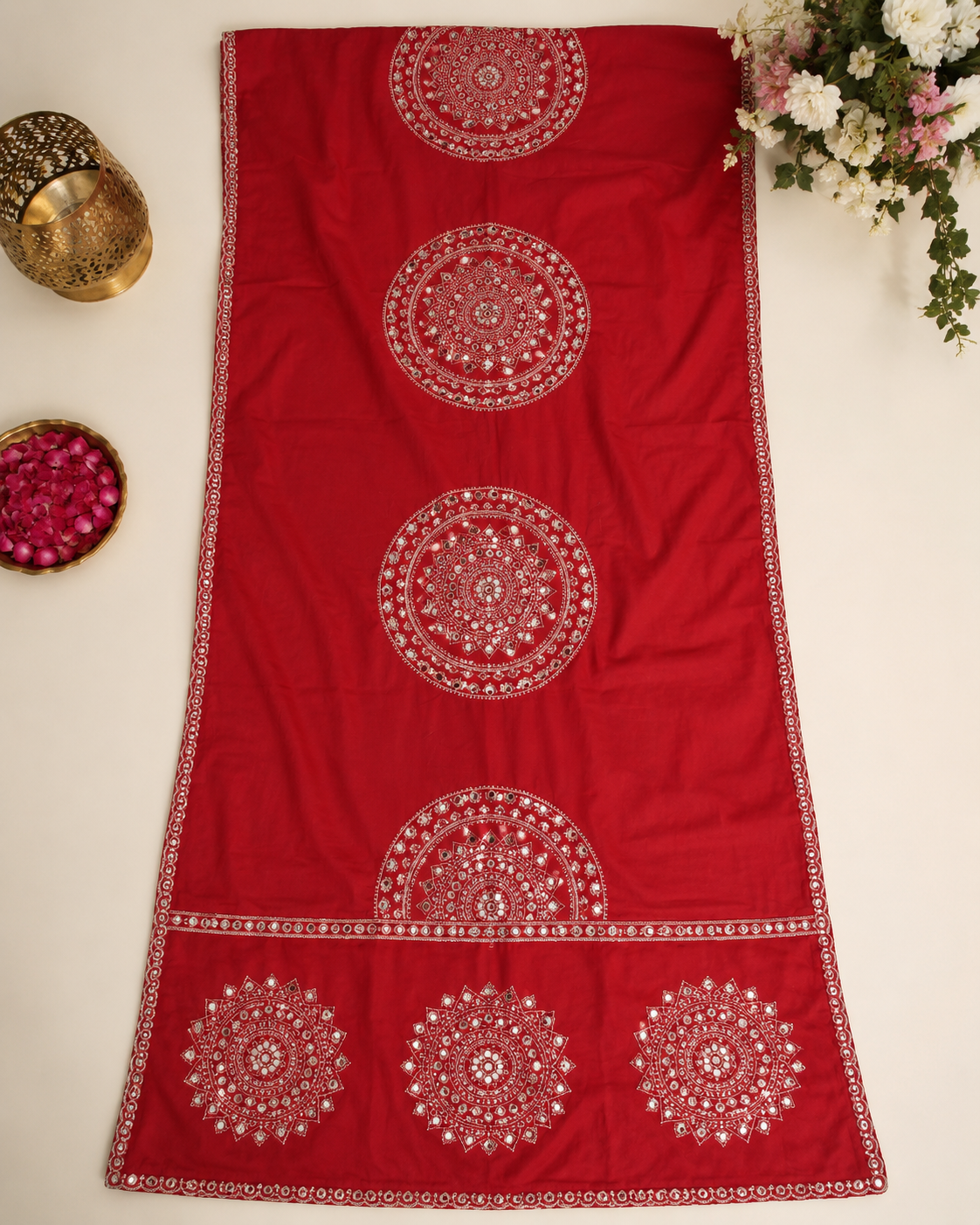 Rangrez Sindoor Red Dupatta
