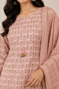 Gulnaar Peach Cotton Set