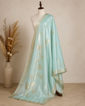 Sitara Mint Floral Dupatta
