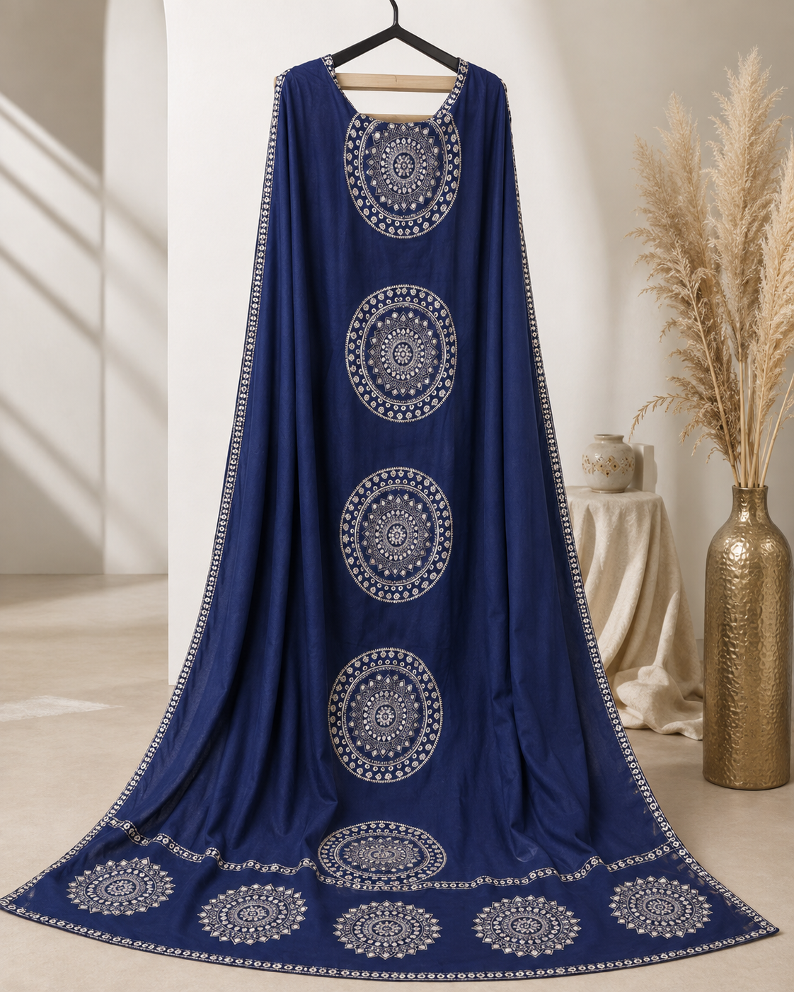 Rajwada Indigo Dupatta