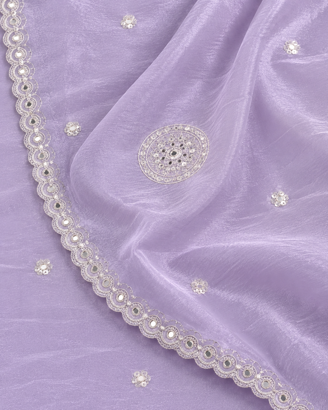 Noor-e-Lavender Dupatta